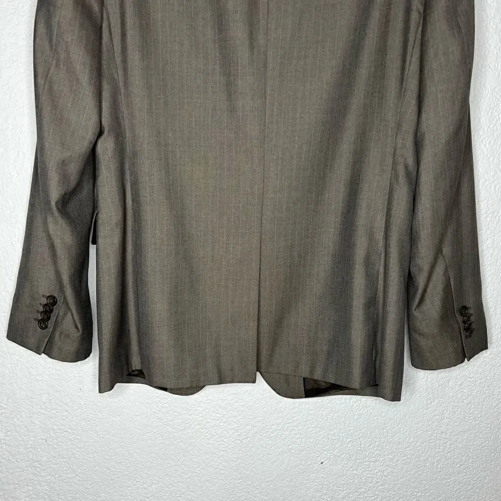 Banana Republic for Macy’s Classic Fit Men’s Gray Blazer Sz 38S Padded Shouldes